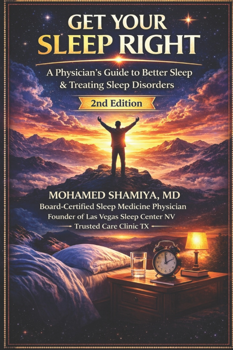 Książka Get Your Sleep Right Mohamed Shamiya MD
