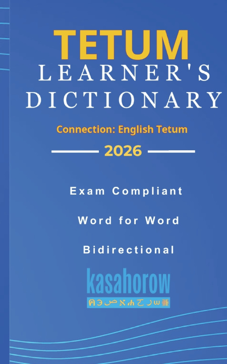 Kniha Tetum Learner's Dictionary kasahorow