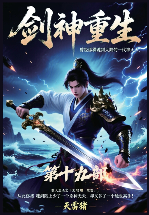 Książka 剑神重生：第十九部 天雷猪