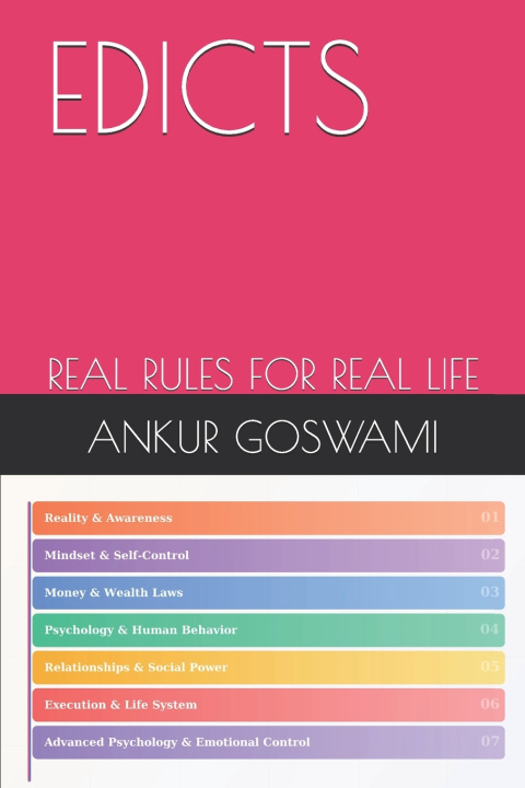 Knjiga EDICTS ANKUR GOSWAMI