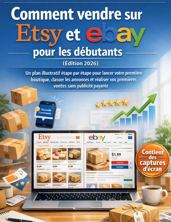 Kniha Comment vendre sur Etsy et eBay pour les débutants (Édition 2026) Craft Logan