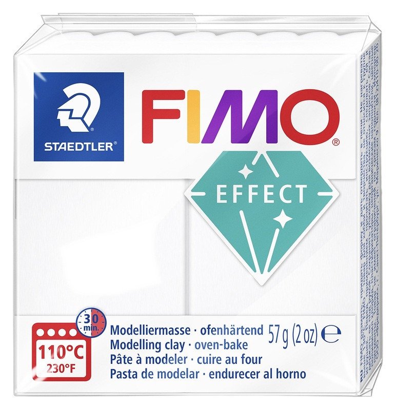 Książka FIMO efekt 57g - transparentní 