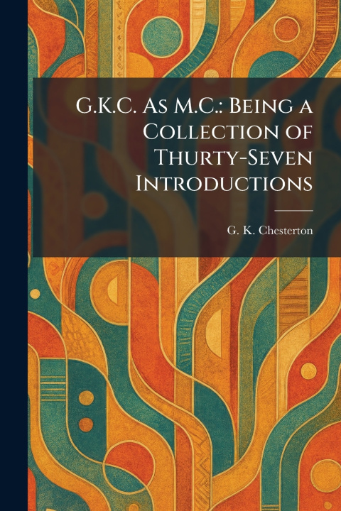 Książka G.K.C. As M.C. G. K. Chesterton