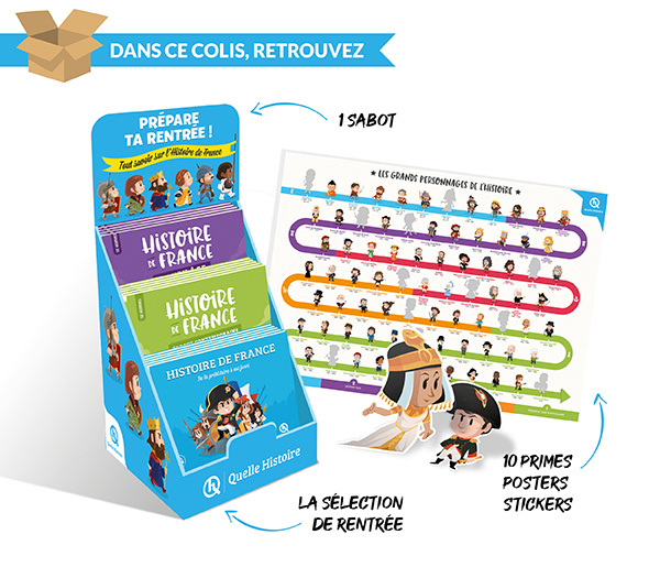 Kniha Colis Rentrée des classes 22 ex + prime - Août 2026 