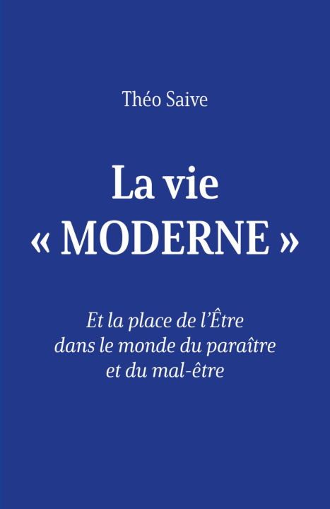 Książka La vie « moderne » Théo Saive