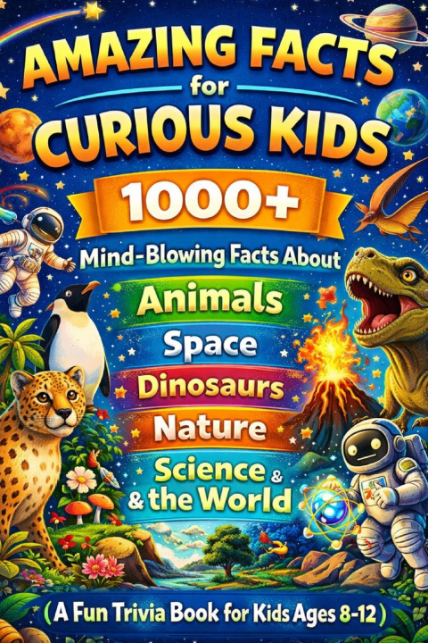 Knjiga Amazing Facts for Curious Kids Zid x Feelz