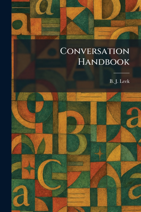 Kniha Conversation Handbook B. J. Leek