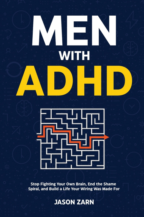 Książka Men With ADHD Jason Zarn