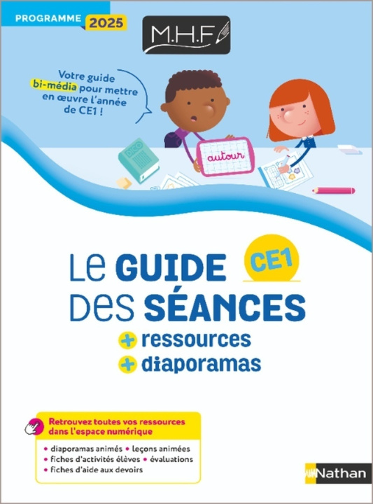 Książka MHF - CE1 - Guide + ressources + diaporamas Aline Le Boyer