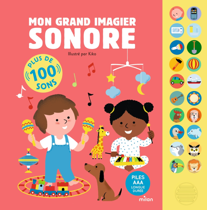 Knjiga Mon grand imagier sonore 