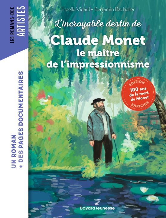Kniha Roman Doc Art - Claude Monet, le maître de l'impressionnisme Estelle Vidard