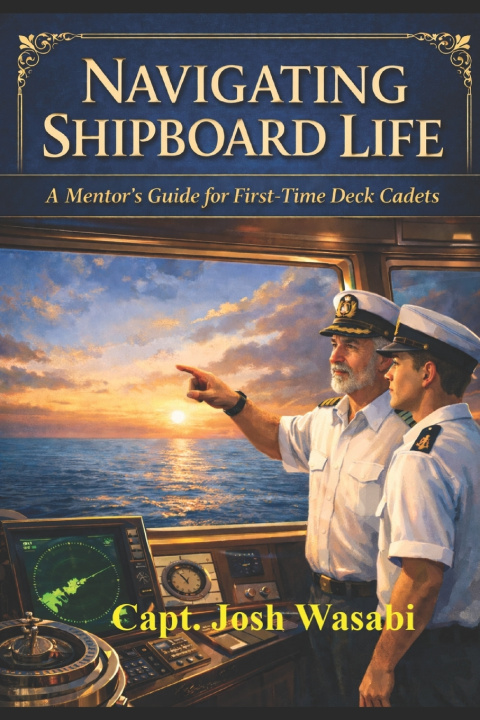 Książka Navigating Shipboard Life Josh Wasabi