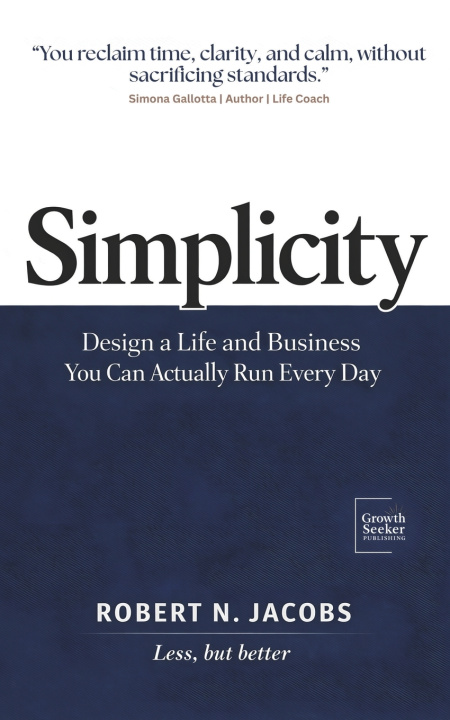 Książka Simplicity Robert N. Jacobs