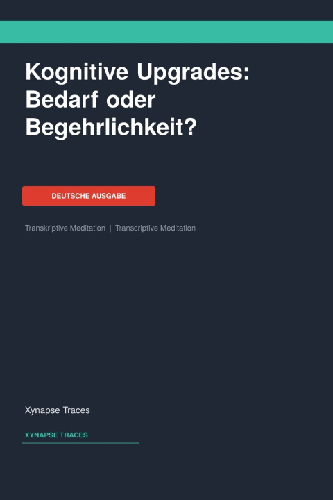 Knjiga Kognitive Upgrades Xynapse Traces