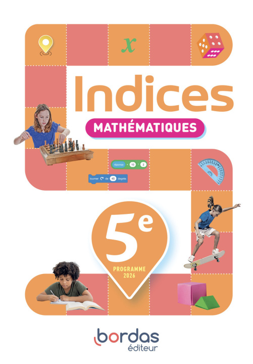Kniha Indices - Maths 5e - 2026 - Manuel - élève Sylvie Canzian