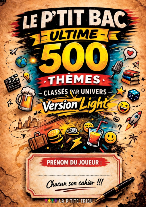 Kniha P TIT BAC ULTIME VERSION LIGHT TRIBU LA P'TITE