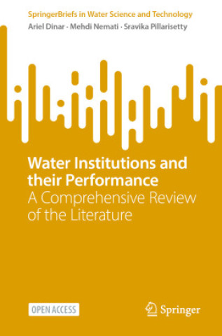 Książka Water Institutions and their Performance Ariel Dinar