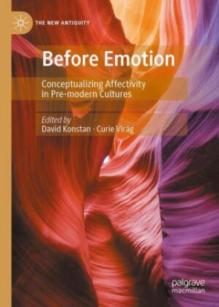 Kniha Before Emotion David Konstan
