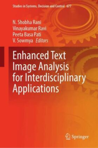 Kniha Enhanced Text Image Analysis for Interdisciplinary Applications N. Shobha Rani