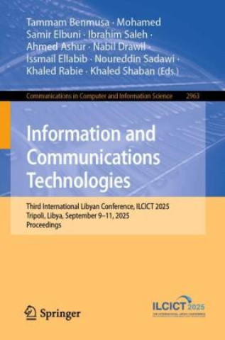 Książka Information and Communications Technologies Tammam Benmusa