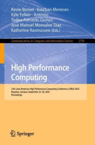 Knjiga High Performance Computing Kevin Brown