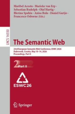 Kniha The Semantic Web Maribel Acosta