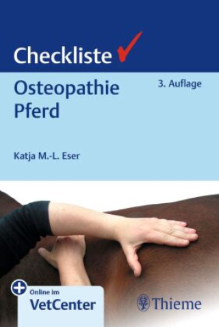 Buch Checkliste Osteopathie Pferd Katja Eser