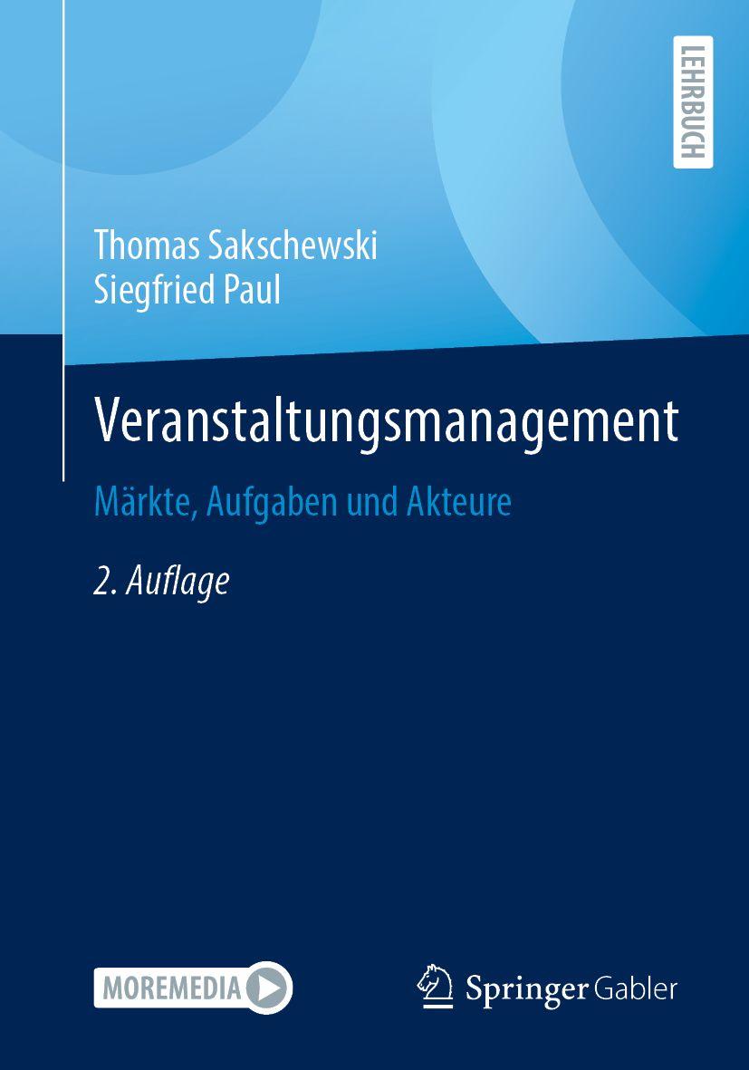 Książka Veranstaltungsmanagement Thomas Sakschewski
