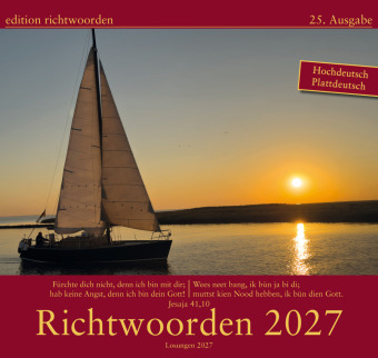 Kalendar/Rokovnik Richtwoorden 2027 Ostfriesland Verlag - SKN Druck und Verlag GmbH & Co. KG