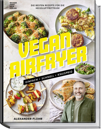 Książka Vegan Airfryer Alexander Flohr
