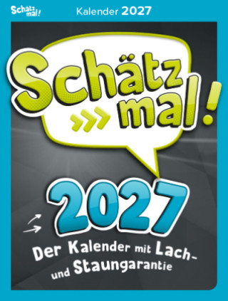 Książka Schätz mal! Kalender 2027 