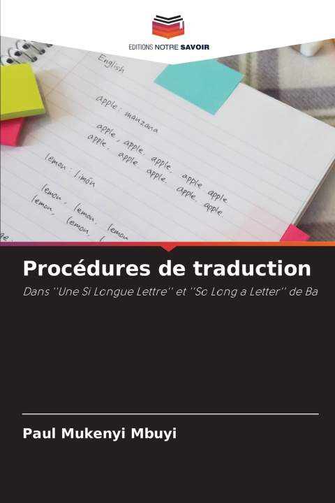 Kniha Procédures de traduction Paul Mukenyi Mbuyi
