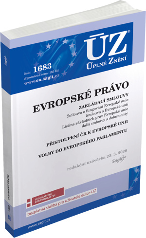 Knjiga ÚZ 1683 Evropské právo 