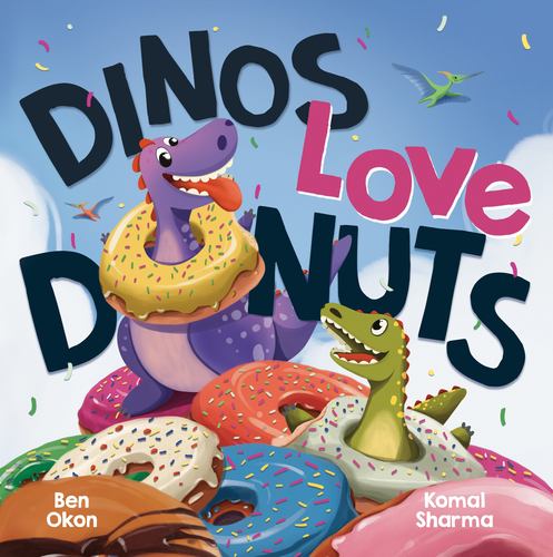 Książka DINOS LOVE DONUTS OKON BEN