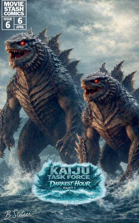 Książka Kaiju Task Force Benjamin Stetser