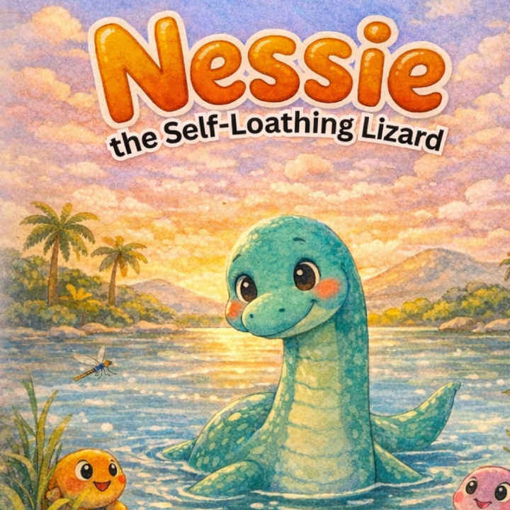 Książka Nessie the Self-Loathing Lizard G. L. Campredon