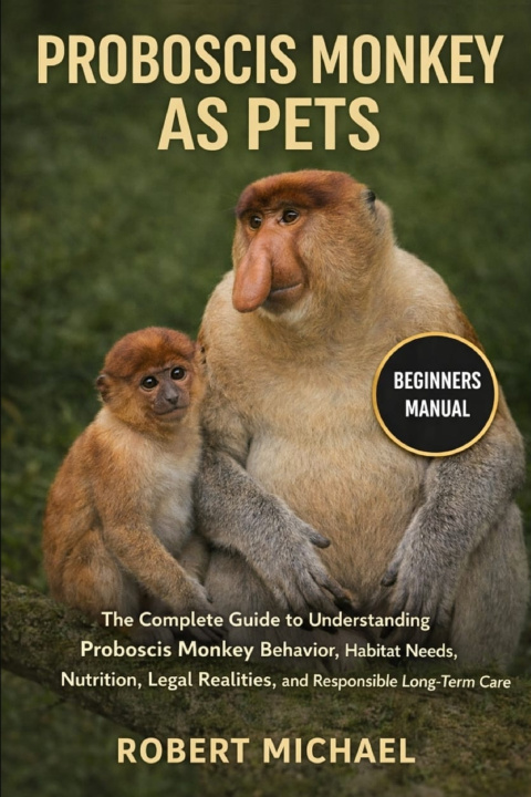 Kniha PROBOSCIS MONKEY AS PETS ROBERT MICHAEL