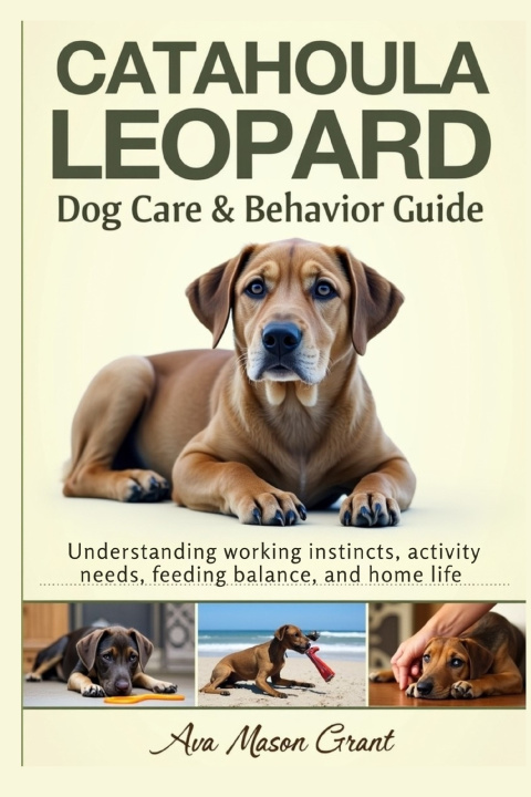 Książka Catahoula Leopard Dog Care and Behavior Guide Ava Mason Grant