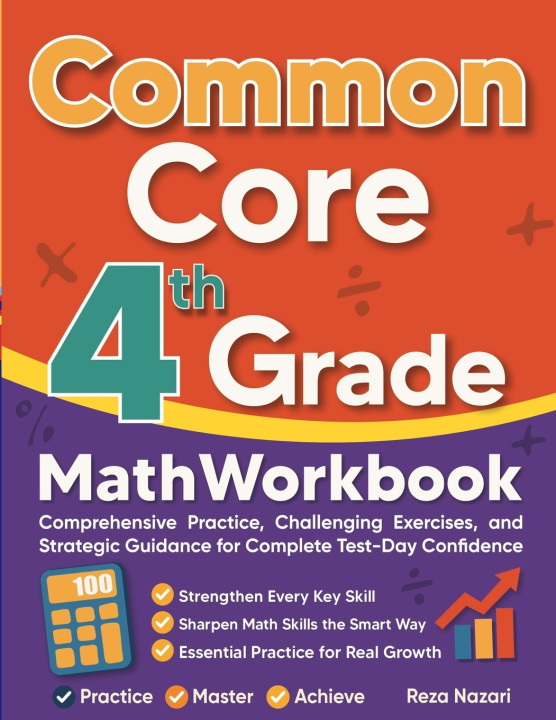 Kniha Common Core Grade 4 Math Workbook Reza Nazari