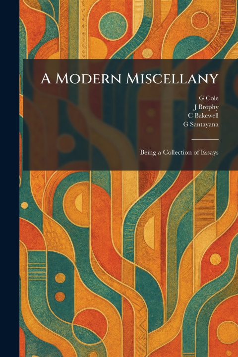 Książka A Modern Miscellany G Cole