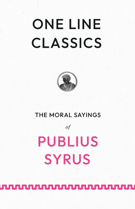 Książka One Line Classics Publius Syrus