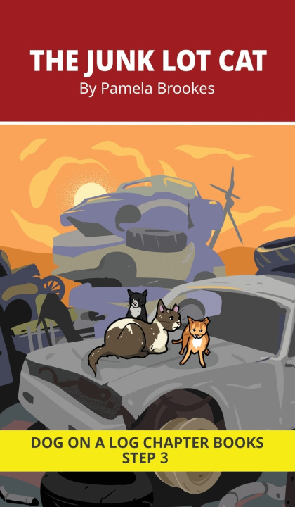 Książka The Junk Lot Cat Chapter Book Pamela Brookes