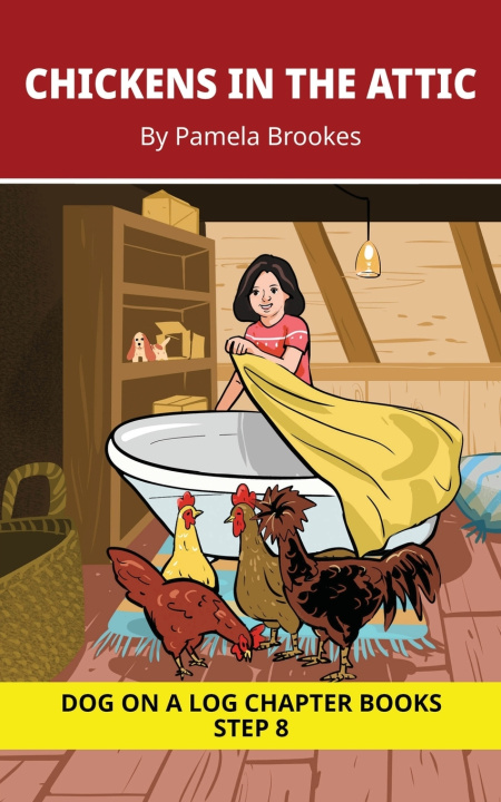 Książka Chickens in the Attic Chapter Book Pamela Brookes