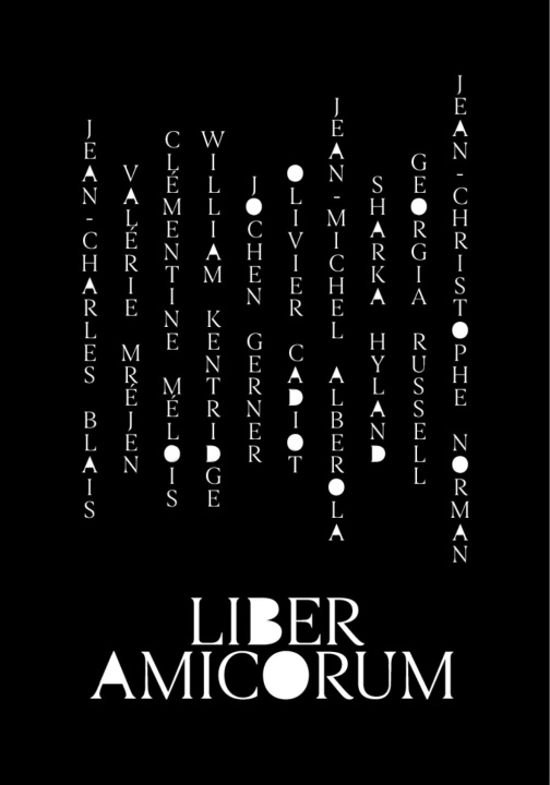 Knjiga LIBER AMICORUM OLIVIER CADIOT