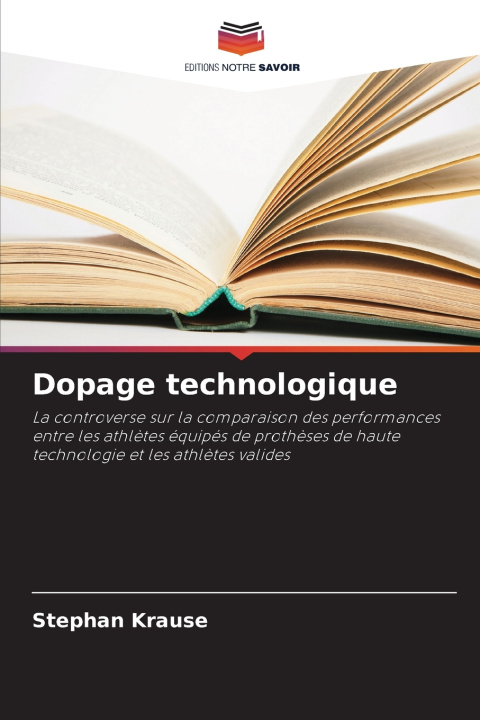 Knjiga Dopage technologique Stephan Krause