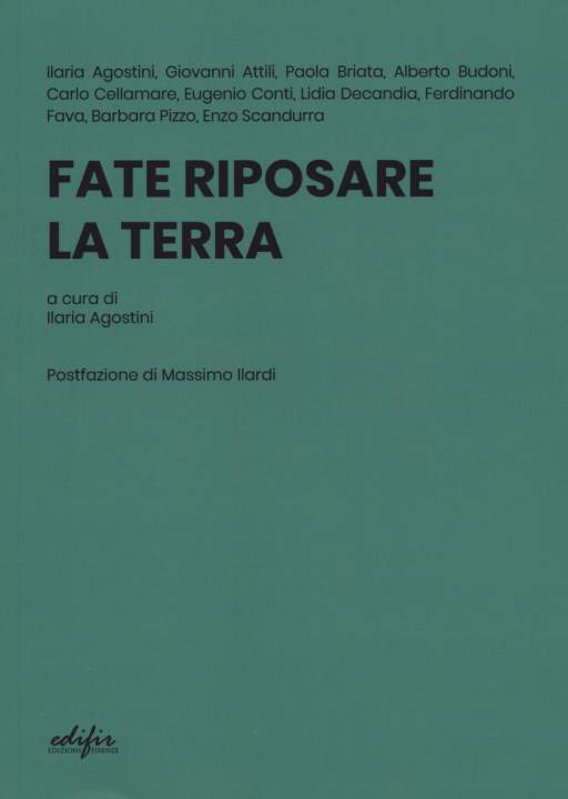 Kniha Fate riposare la terra 