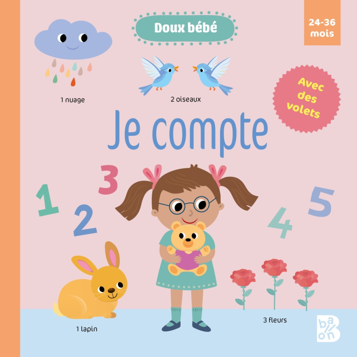 Kniha Doux bébé - Je compte 