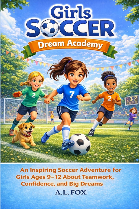 Kniha Girls Soccer Dream Academy Fox lisewski