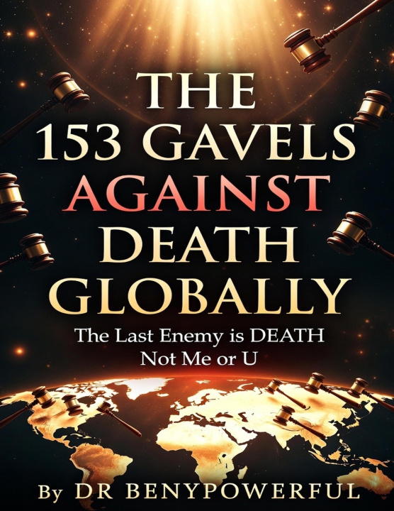 Knjiga THE 153 GAVELS AGAINST DEATH GLOBALLY DR BENYPOWERFUL