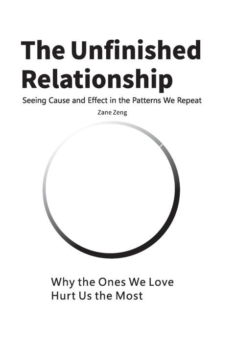 Kniha The Unfinished Relationship Zane Zeng